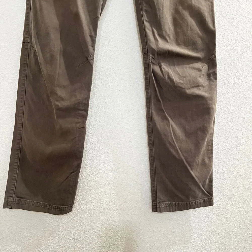 The North Face Mens Brown Hiking Pants Size 30 Regular Canvas Outdoor Trousers